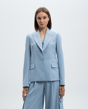 AMIRI Blue jacket with wool AWSUCJ1001