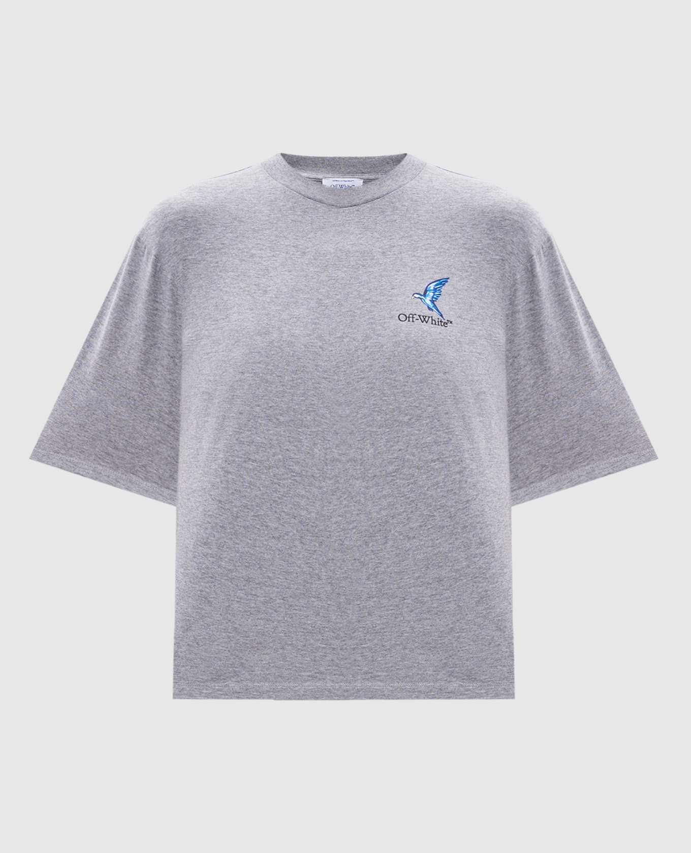 Grey Fresco print T-shirt Off-White