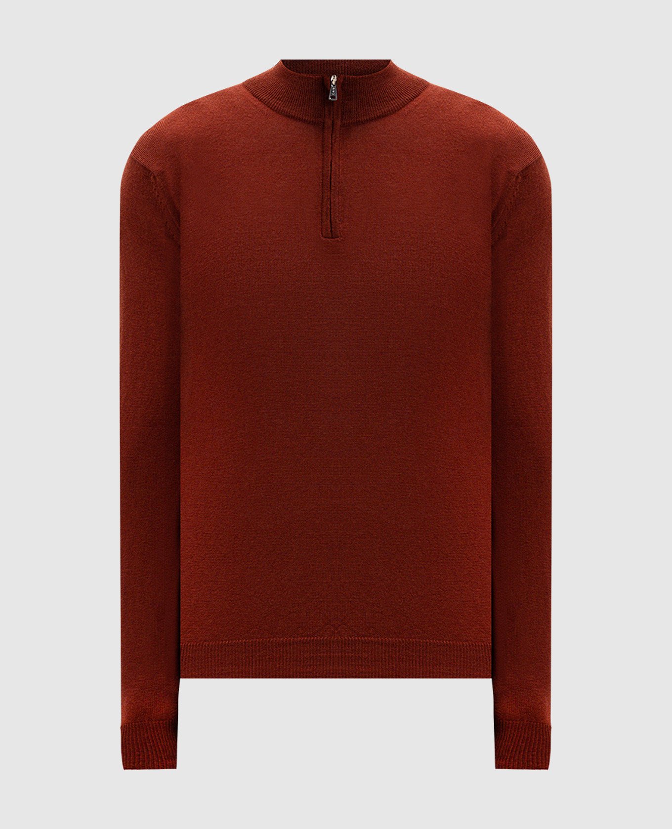

Orange jumper made of merino wool Cashmere&Whiskey