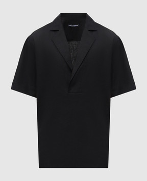 Dolce&Gabbana Black linen shirt G5NI0TFU4JB