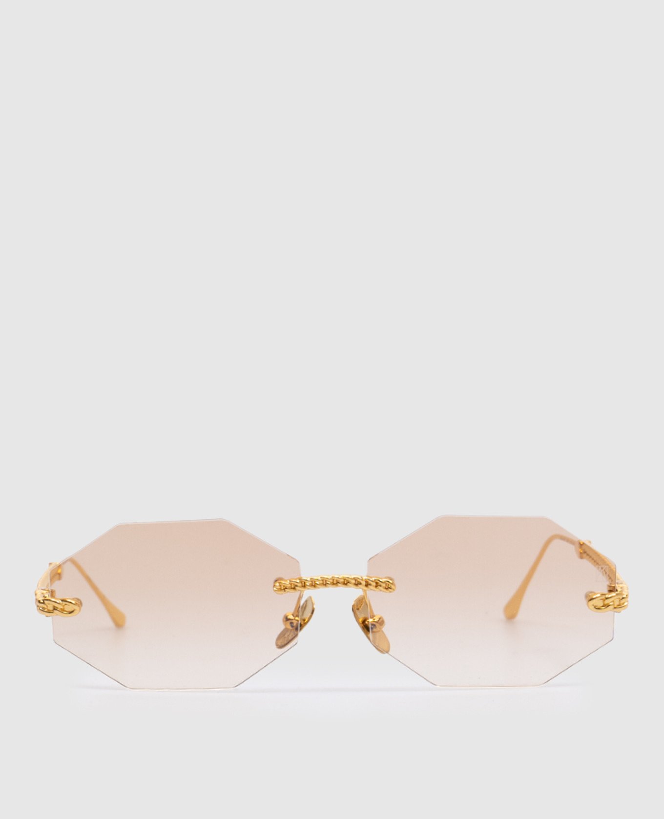 

Chain Nest gold sunglasses with 24k gold plating Anna-Karin Karlsson, Golden
