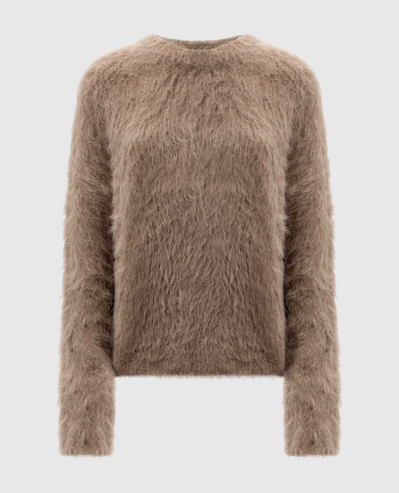 

Beige sweater with alpaca Toteme