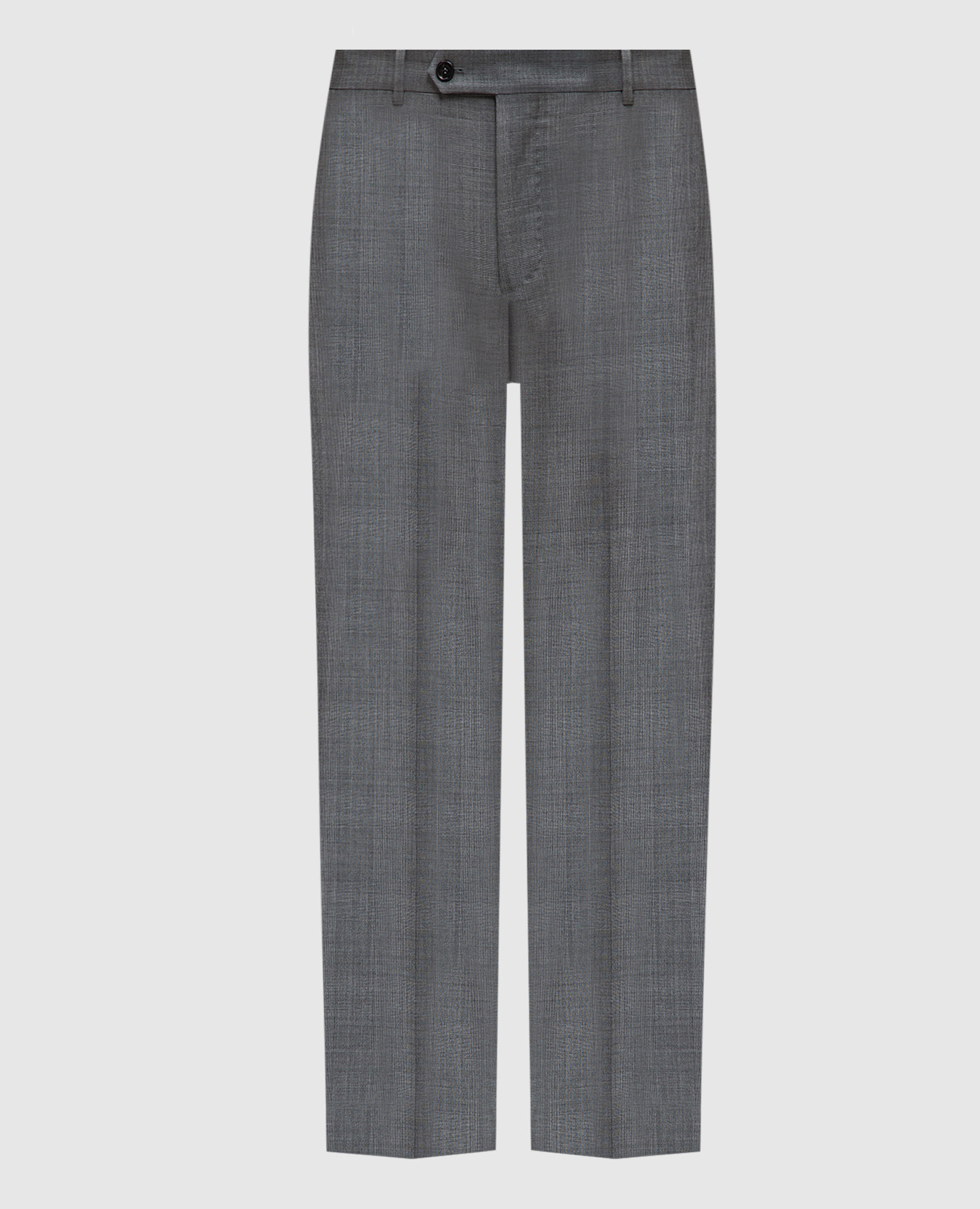 

Gray checkered wool pants Brunello Cucinelli, Grey