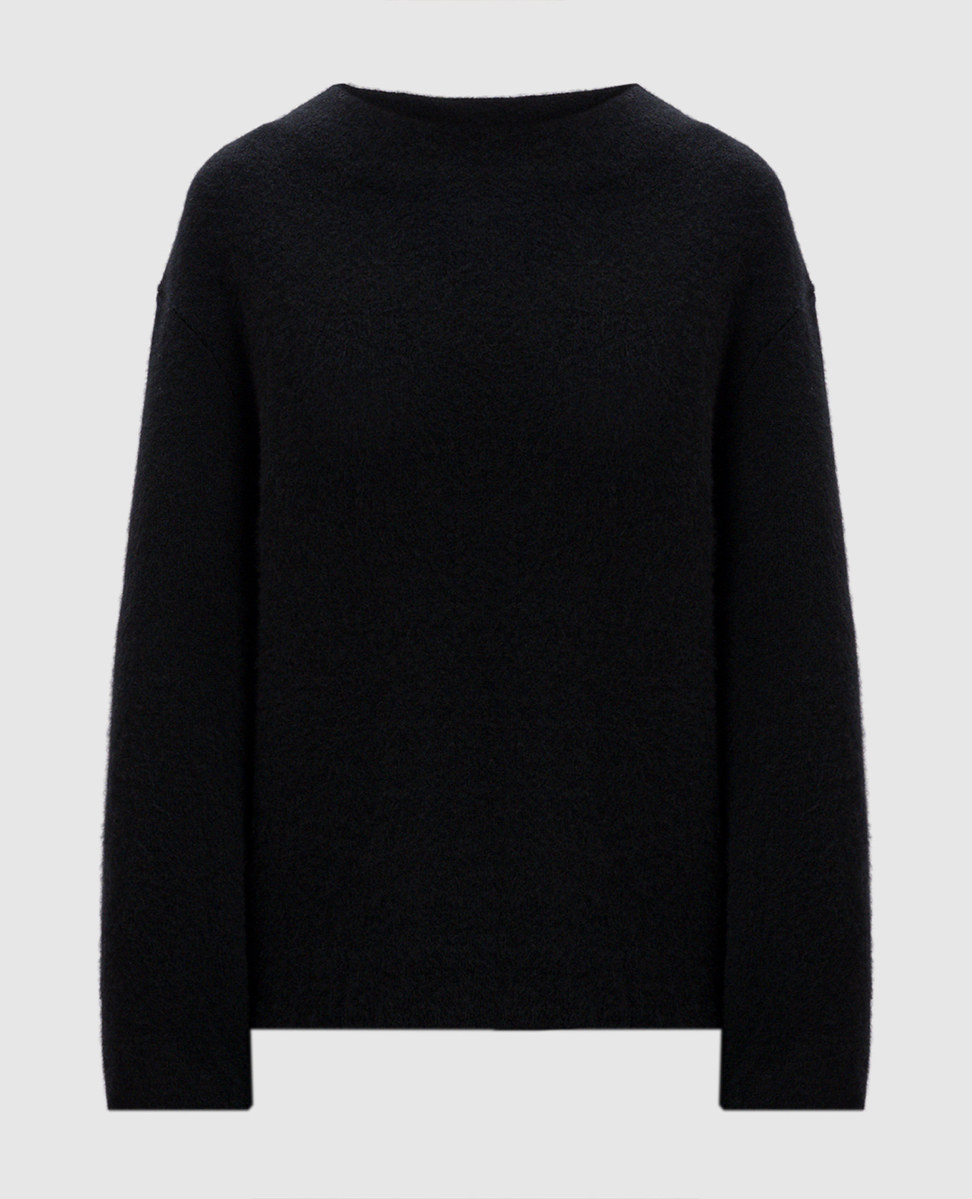 

Black sweater with cashmere and silk BOBOUTIC