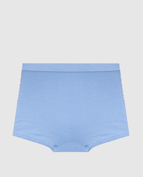 RiminiVeste Gasolino children's blue boxer briefs with graffiti print U3518