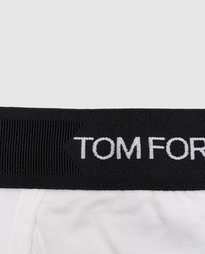 Tom Ford White boxer briefs with logo T4LC31410