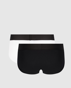 Versace Set of briefs with logo 10209841A14783