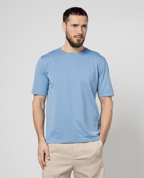 Cashmere&Whiskey Blue T-shirt TS645B2360714D