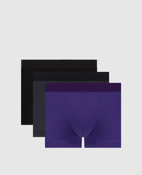CDLP Set of boxer briefs with logo pattern MUW002011723
