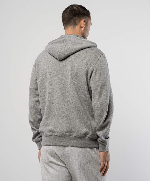 Brunello Cucinelli - Gray sports jacket with cashmere