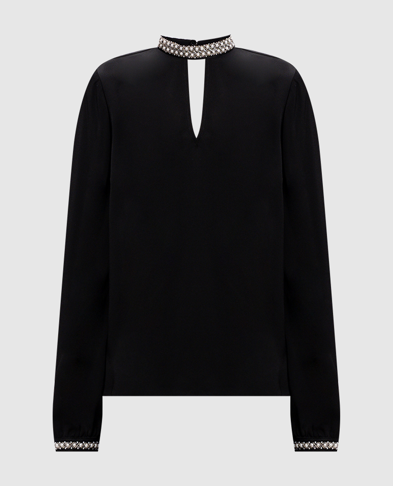 

Black blouse with beads Twinset