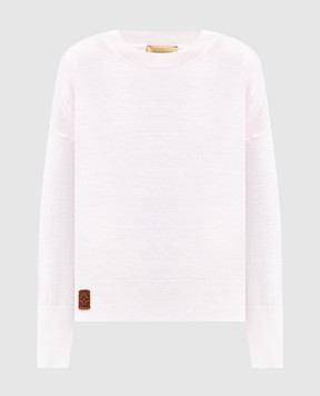 Momoni Beige Larkin wool sweater MOKN011MO34