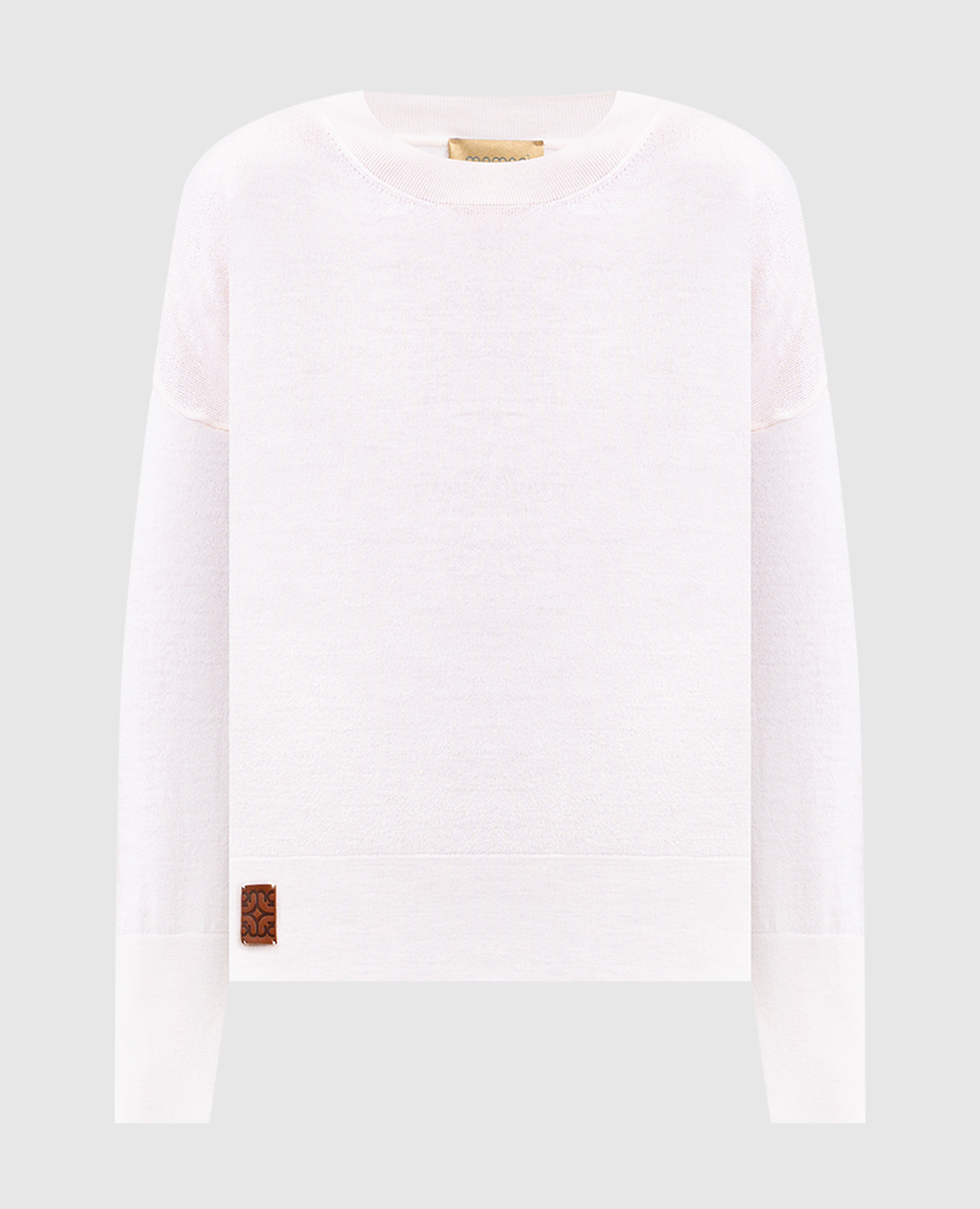 Beige Larkin wool sweater Momoni