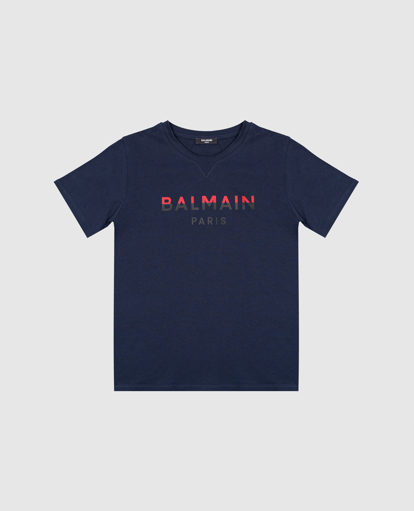

Children's blue t-shirt with logo print Balmain