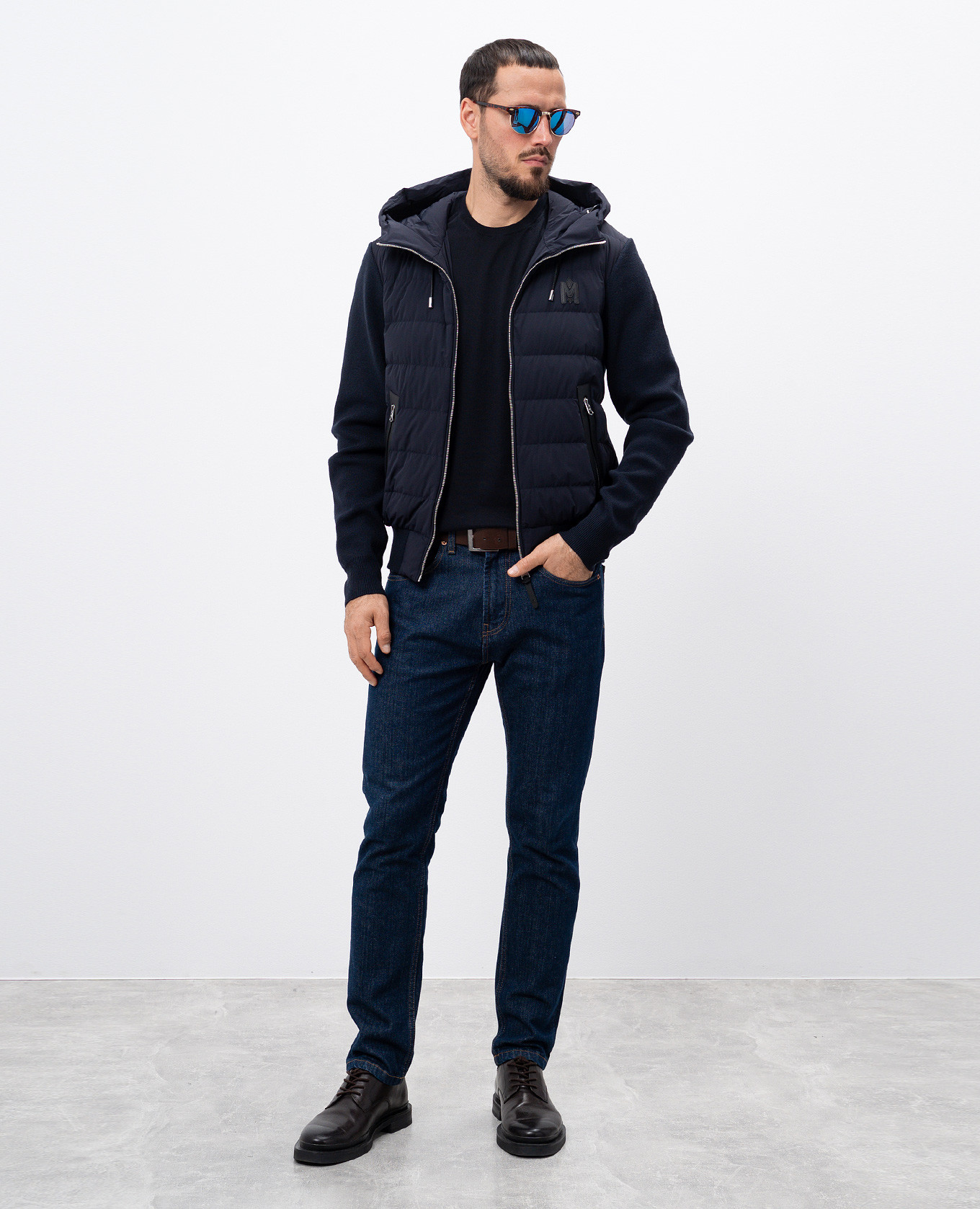 

ORVIETO blue jumper MooRER
