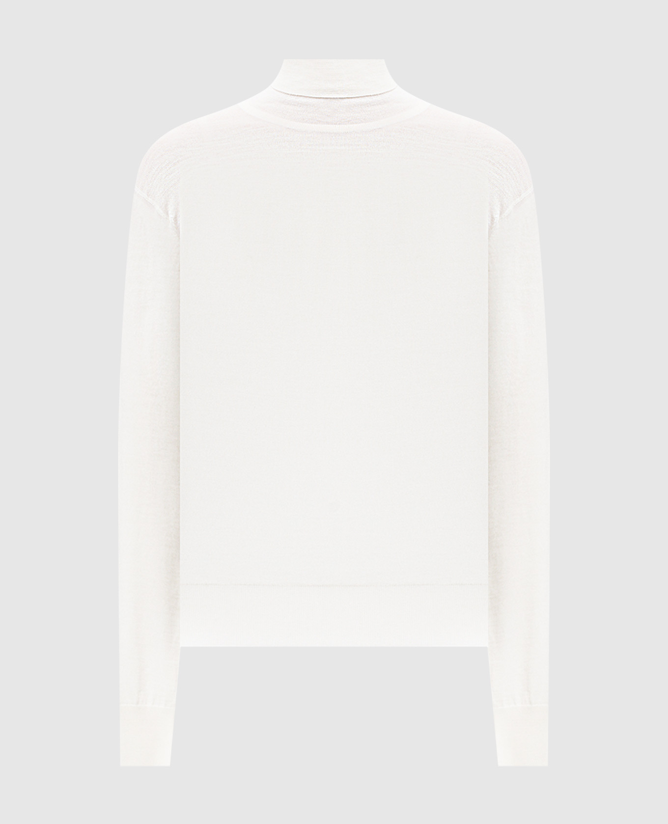 White LETTY merino wool golf John Smedley