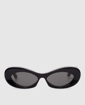 Valentino Black sunglasses with VLogo logo VLS178A57