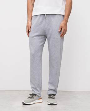 Brunello Cucinelli Gray sweatpants MW8633243G