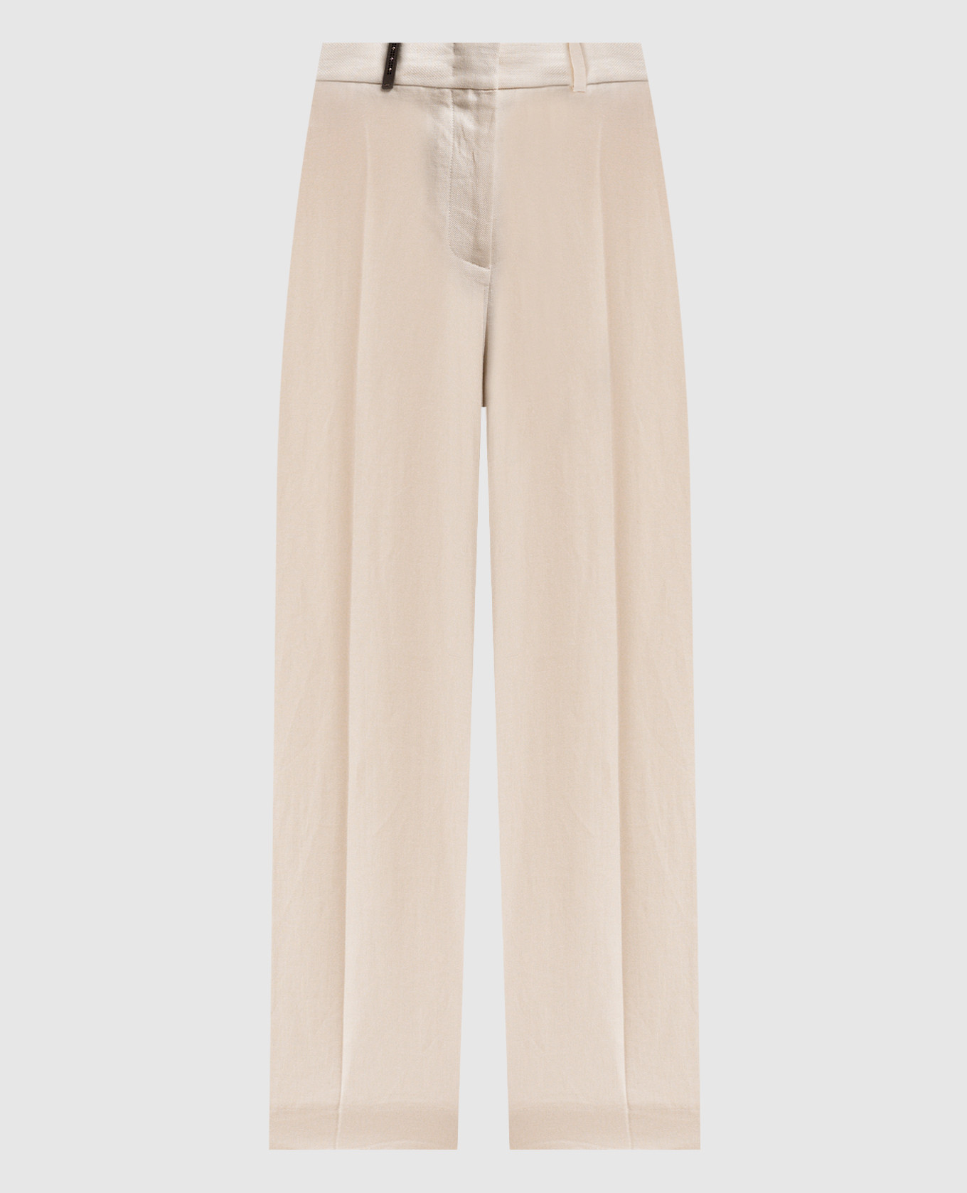 

White linen pants Peserico