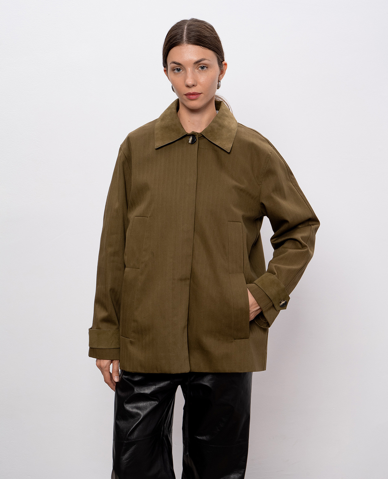 Angela khaki jacket PROENZA SCHOULER 3