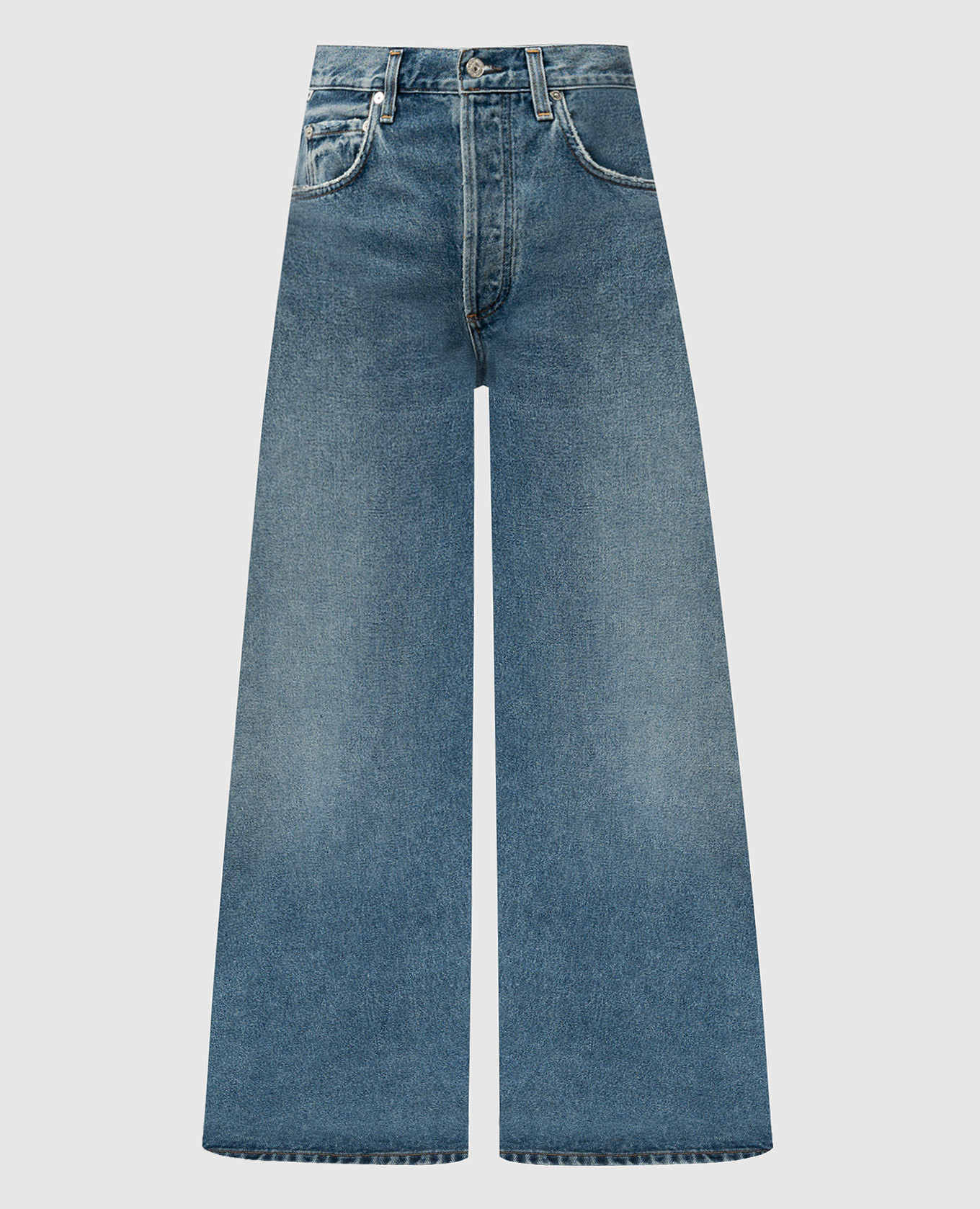 

AMARI blue distressed palazzo jeans CITIZENS OF HUMANITY