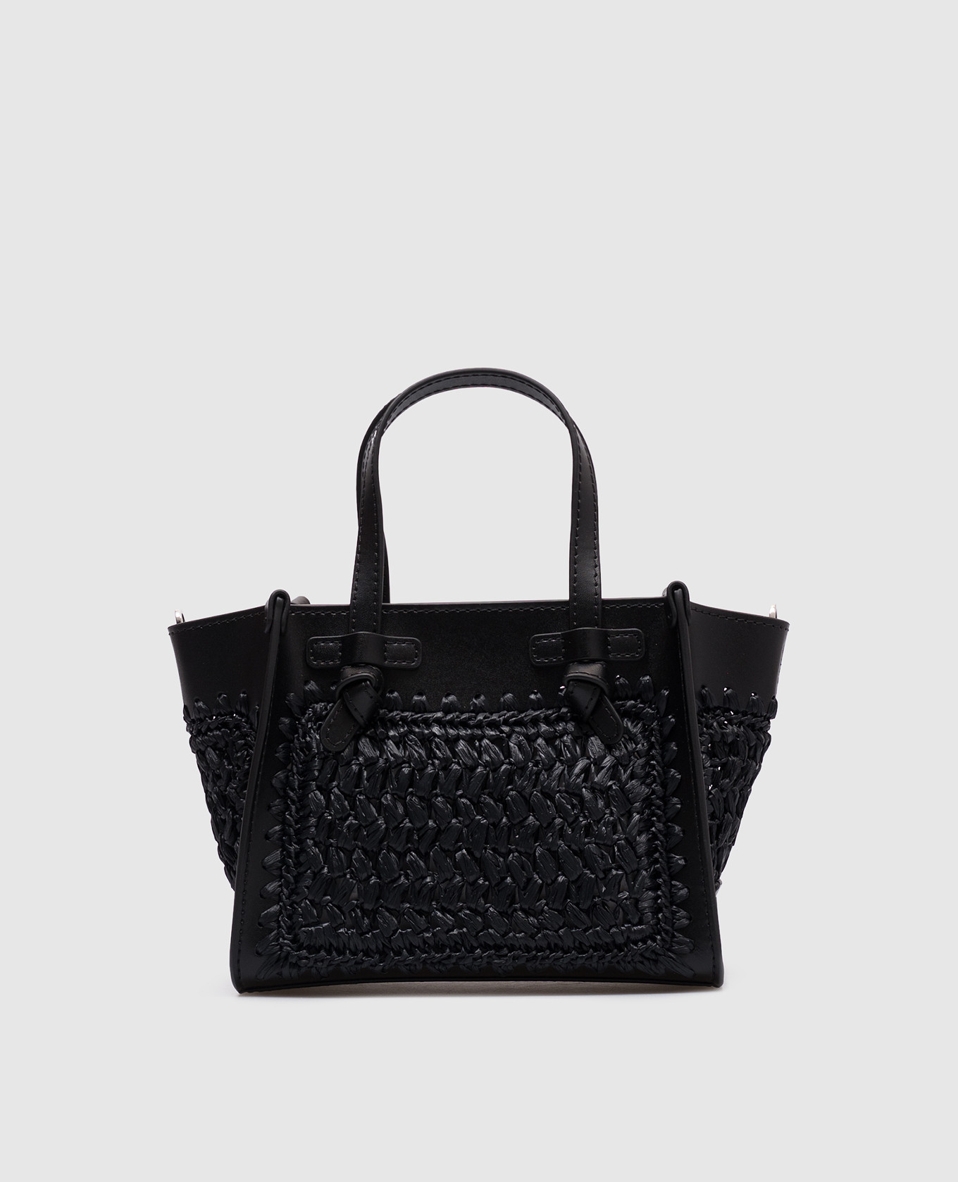 

Black Marcella woven combination bag Gianni Chiarini