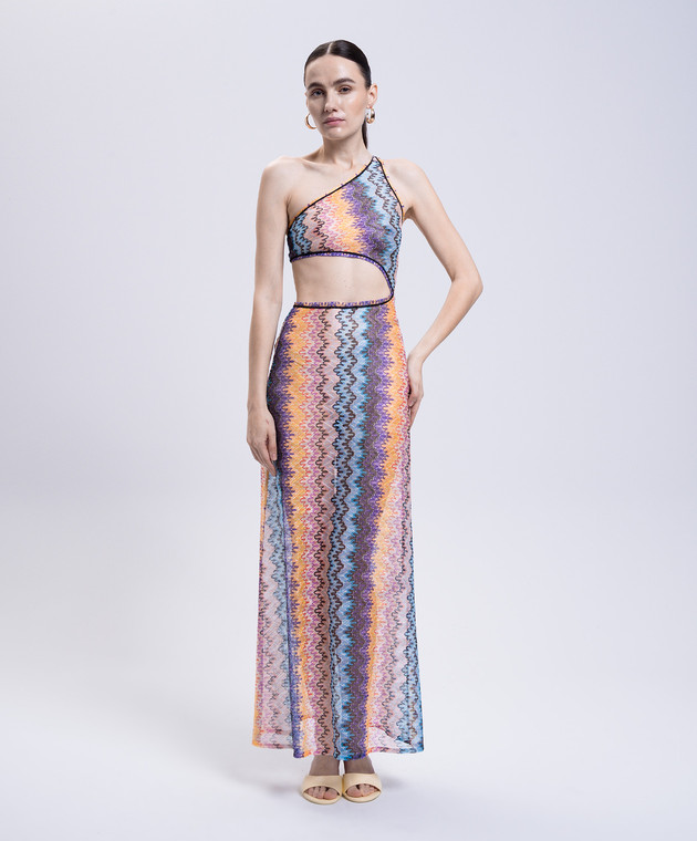 grey pink dress Zapaka Women A-line V-neck Grey Pink Slit Tulle Prom Dress, Grey Pink / US6