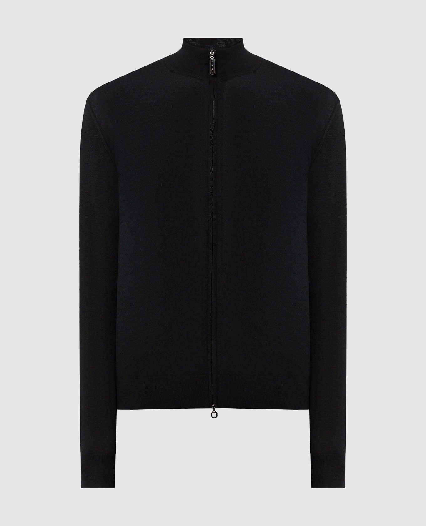 

Black cashmere and silk cardigan Stefano Ricci