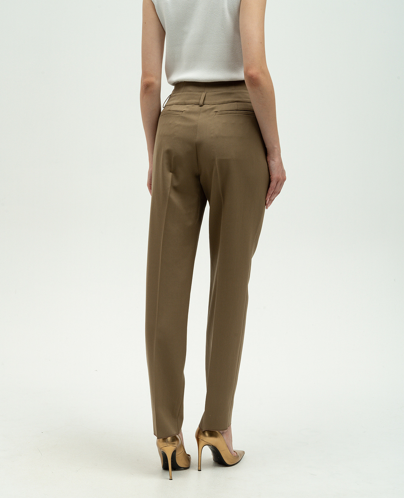 

CELTICO brown wool trousers Max Mara