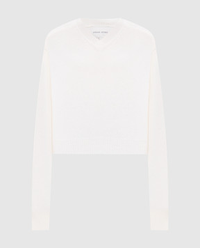 Lou Lou Studio ANZOR white cashmere pullover ANZOR