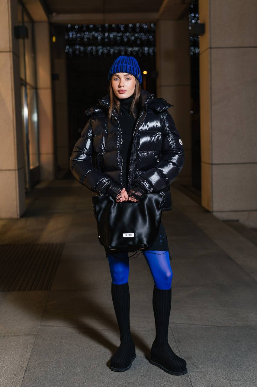 

Veneda black boots in wool Amina Muaddi