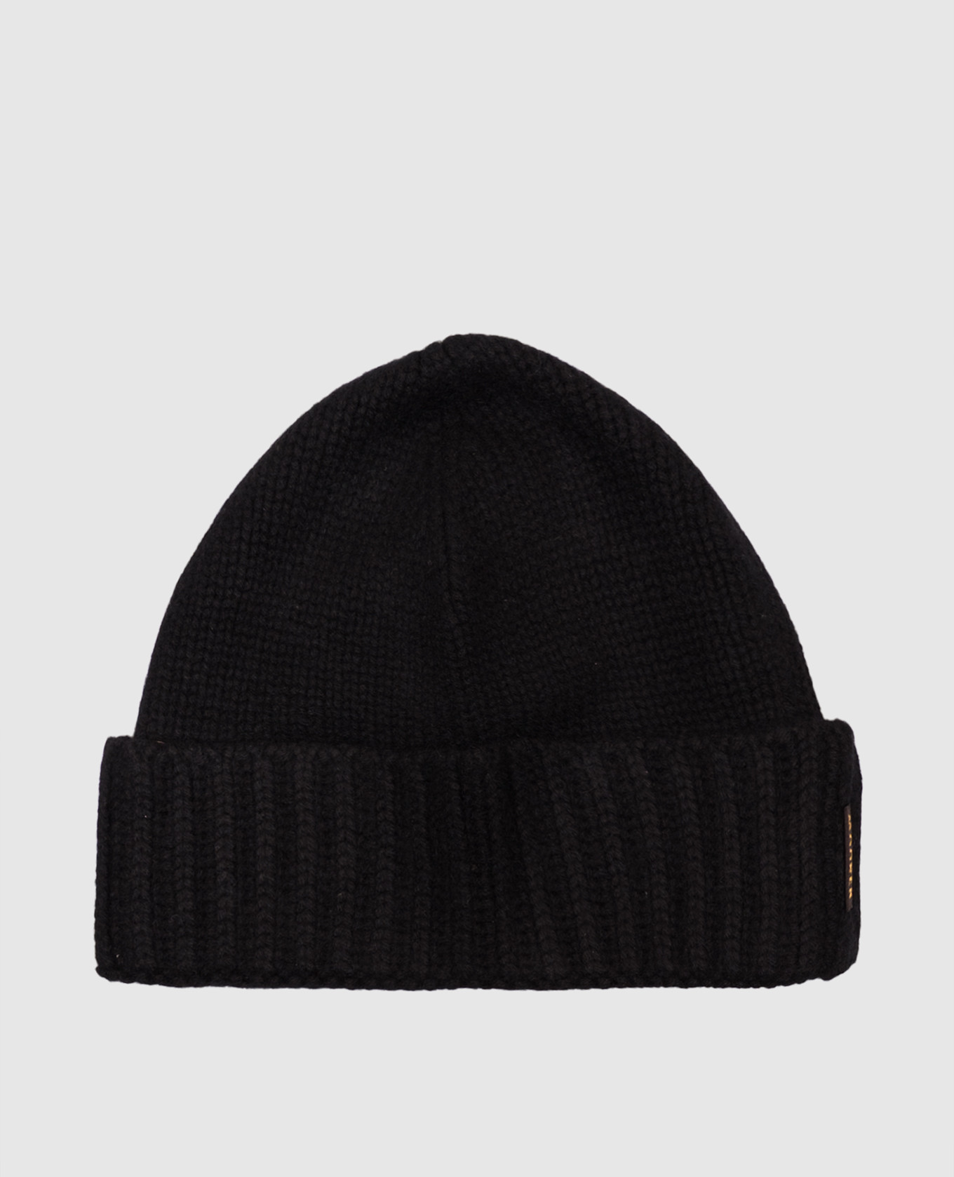 

Black cashmere BERET hat MooRER