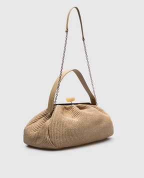 Max Mara Weekend Beige woven bag NABARRO NABARRO