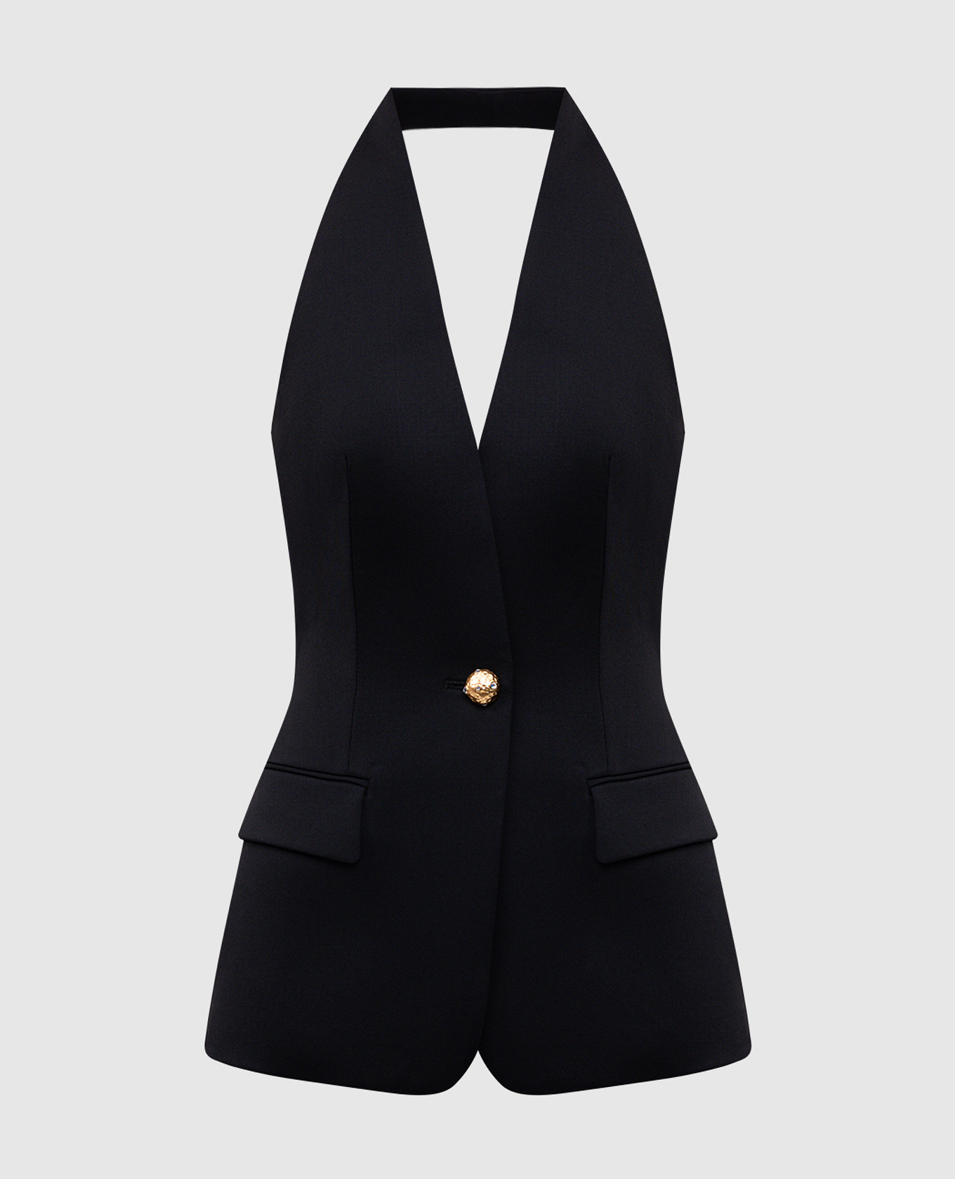 

Black wool vest Giuseppe Di Morabito Milano