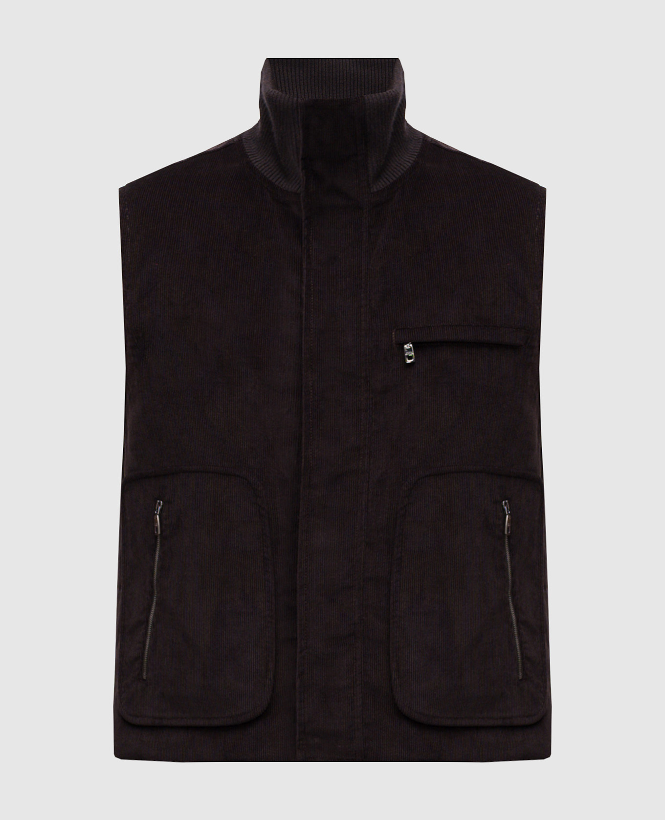 

Brown corduroy vest Dolce&Gabbana