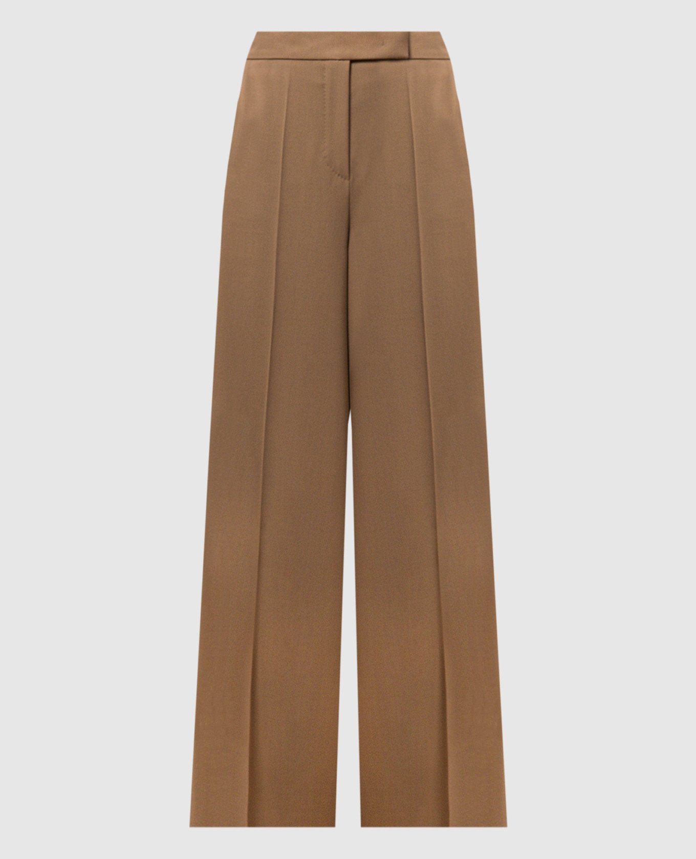 

Brown wool palazzos NINFA Max Mara