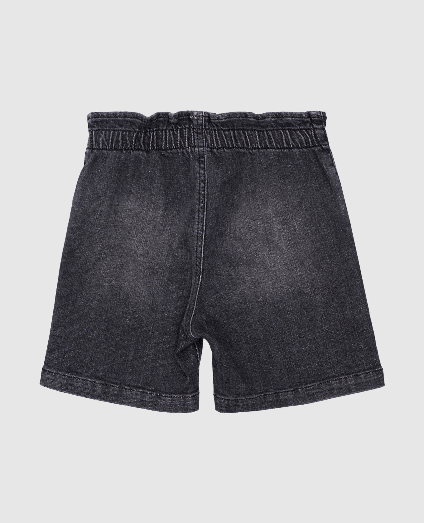 Children's gray denim shorts Versace 2