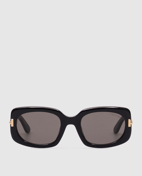 Tom Ford Marcolin Occhiali da sole ICON neri con logo FT1253