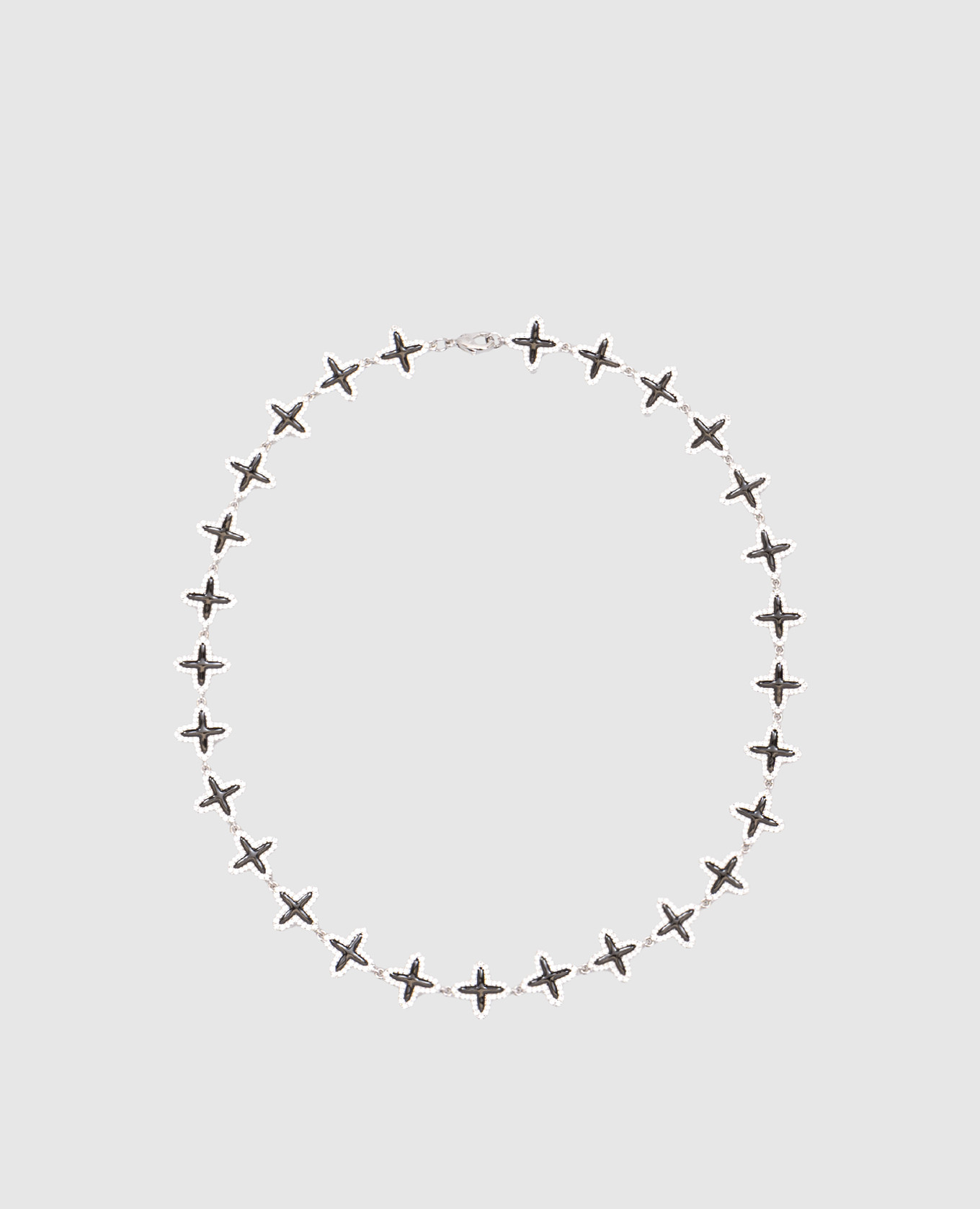 

Clover silver necklace Darkai