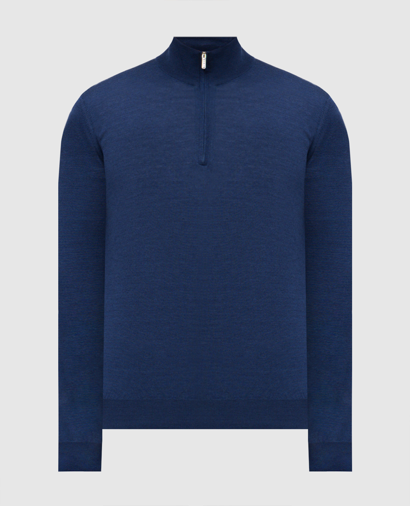 

Blue silk and wool sweater Bertolo Cashmere