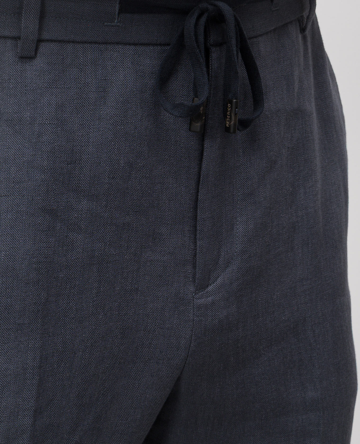 

Blue linen pants Peserico, Grey