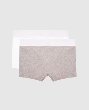 Versace Children's boxer briefs set with logo 10187861A13344