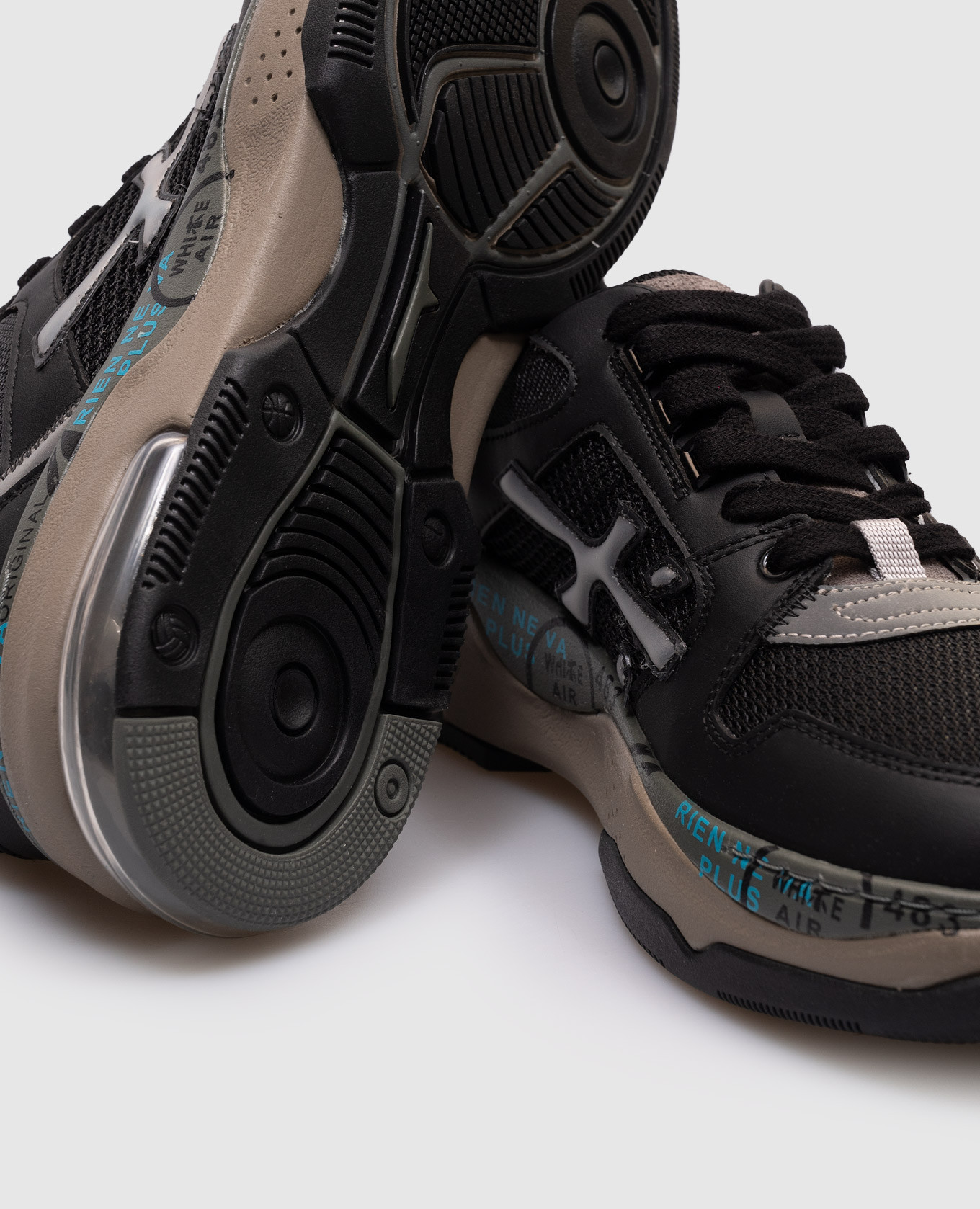 

Black DRAKE combination sneakers Premiata