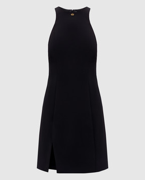 AMIRI Black mini dress with slit AWDRCA1069