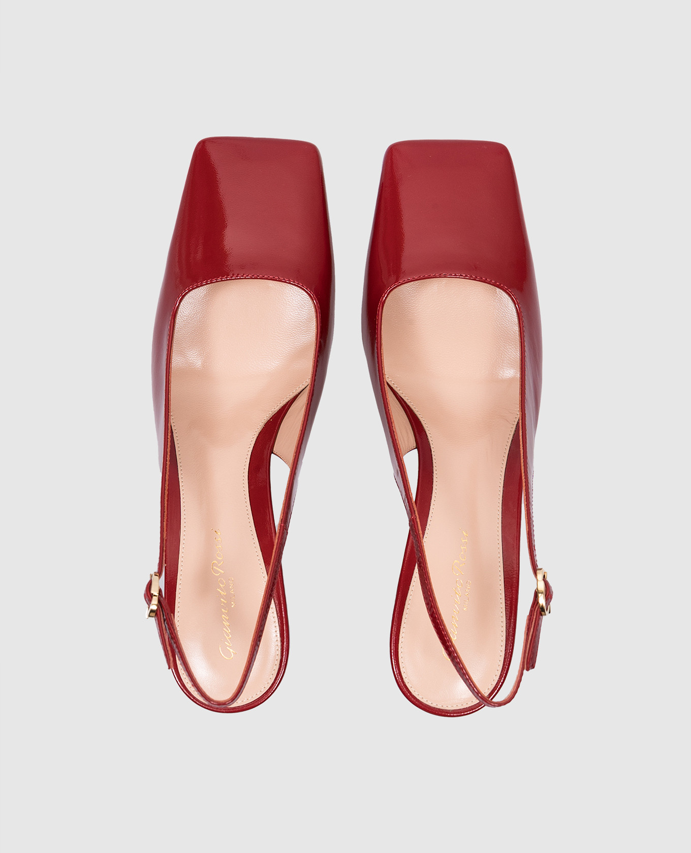 

Christina red patent leather slingbacks Gianvito Rossi