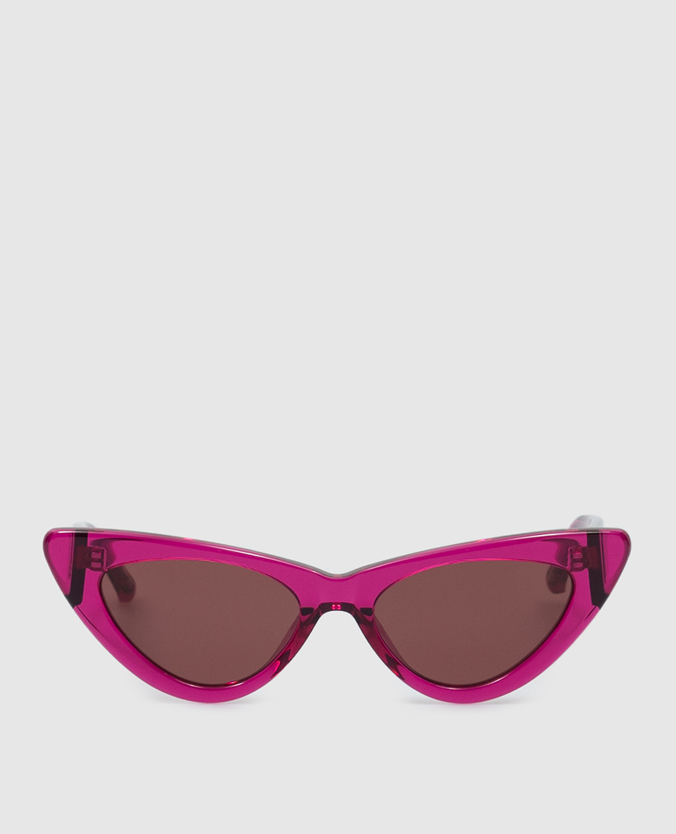 

DORA CAT EYE pink sunglasses The Attico by Linda Farrow