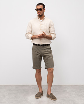 Florentino Khaki shorts 123503310708