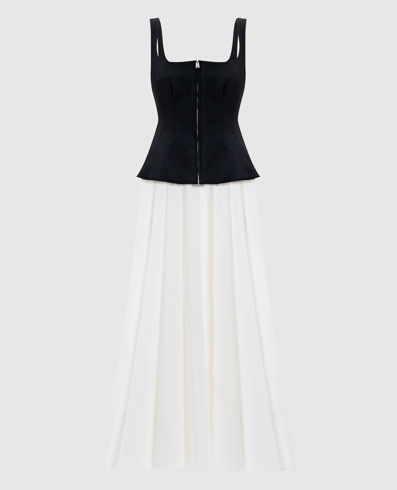 

Jolynn Combo white midi dress Simkhai