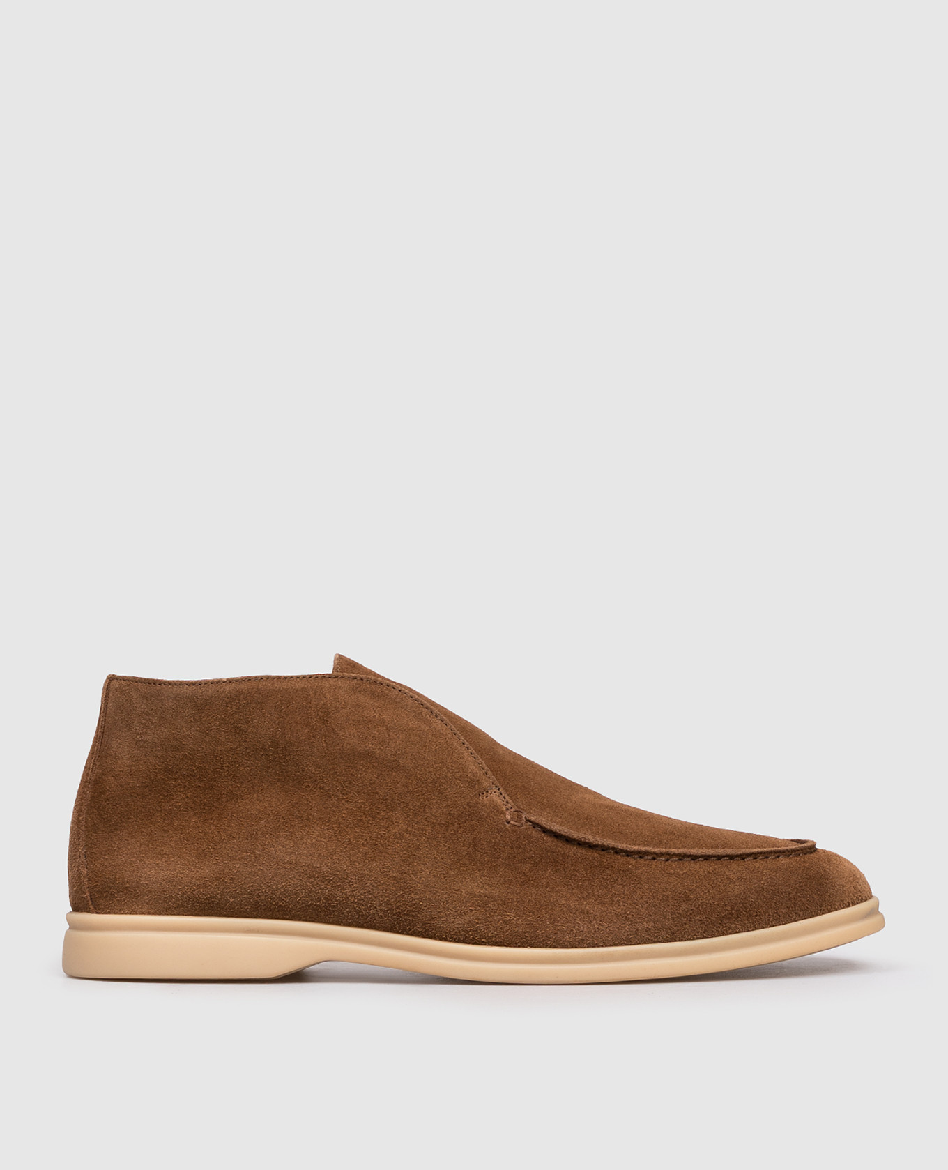 Beige suede deserts FUSCO