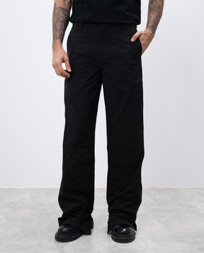 Heliot Emil PADDED TECHNICAL black pants M10108